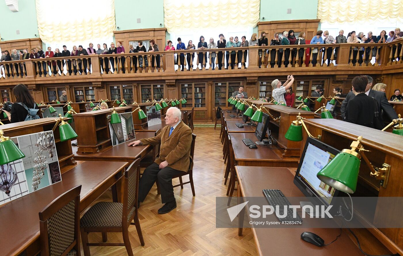 Russian State Library's Reading Room No. 3 reopens after upgrade