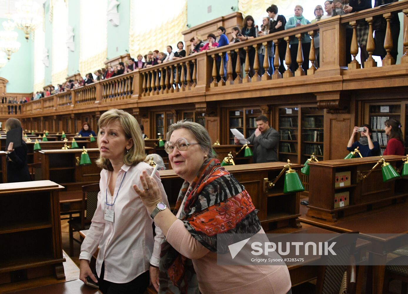 Russian State Library's Reading Room No. 3 reopens after upgrade