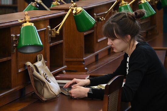Russian State Library's Reading Room No. 3 reopens after upgrade