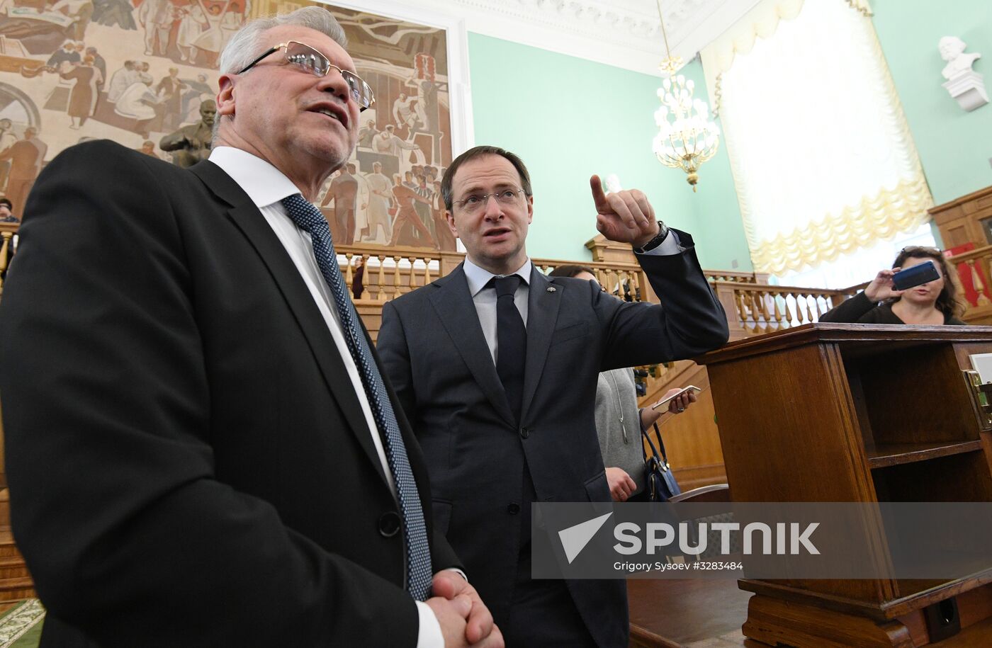 Russian State Library's Reading Room No. 3 reopens after upgrade