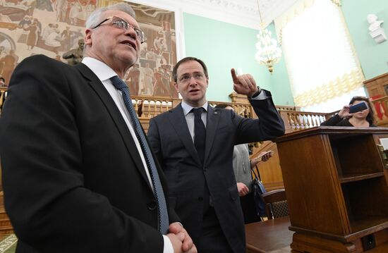 Russian State Library's Reading Room No. 3 reopens after upgrade