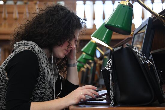 Russian State Library's Reading Room No. 3 reopens after upgrade