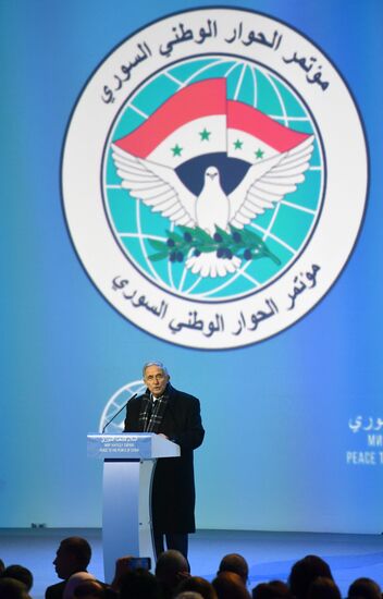 Sochi hosts Syrian National Dialogue Congress