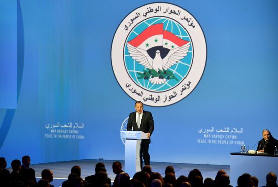 Sochi hosts Syrian National Dialogue Congress