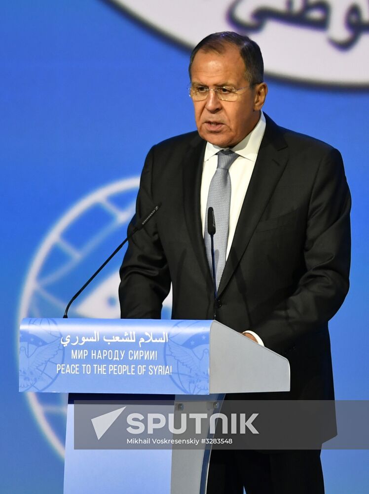 Sochi hosts Syrian National Dialogue Congress