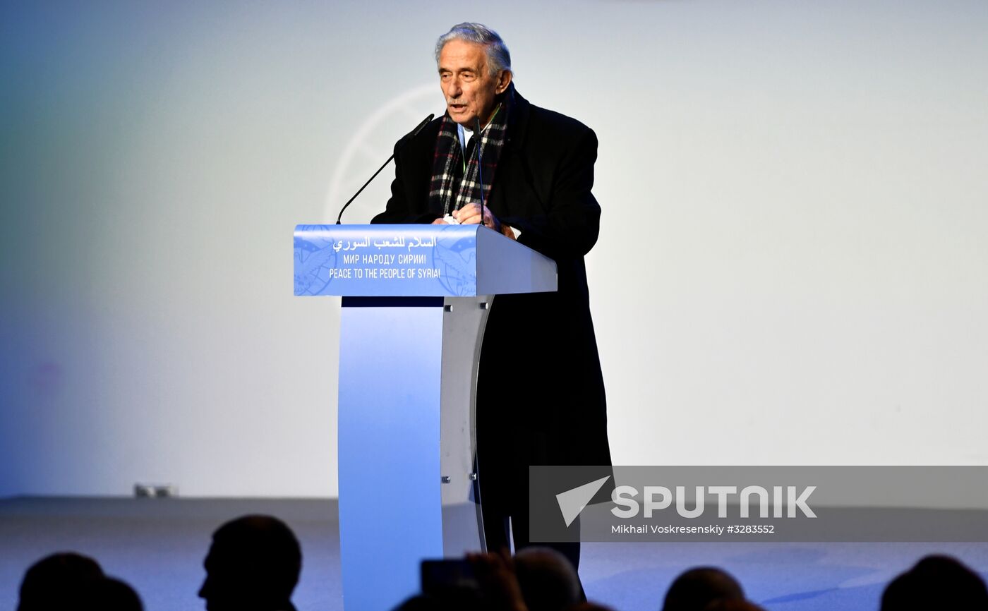 Sochi hosts Syrian National Dialogue Congress