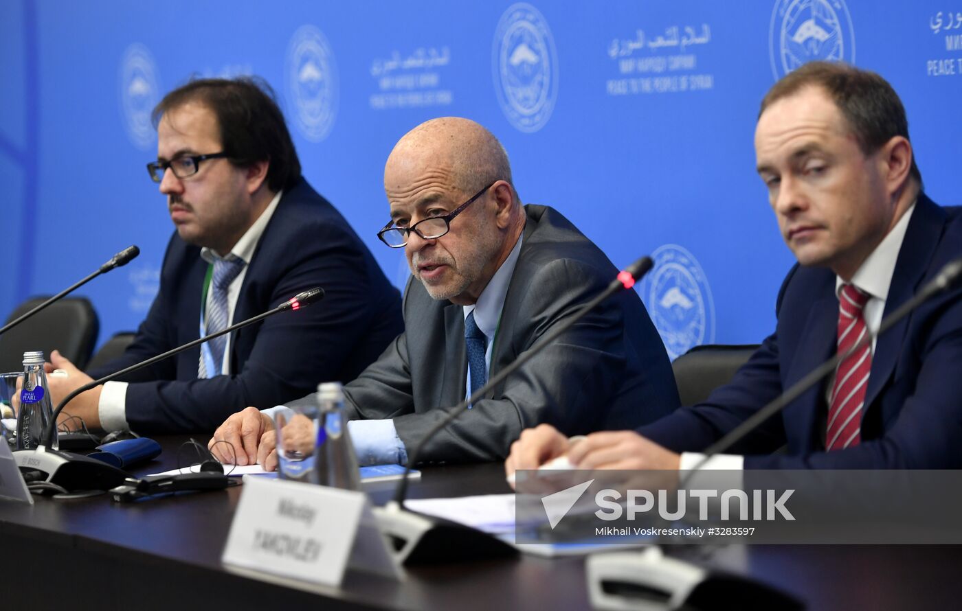 Sochi hosts Syrian National Dialogue Congress