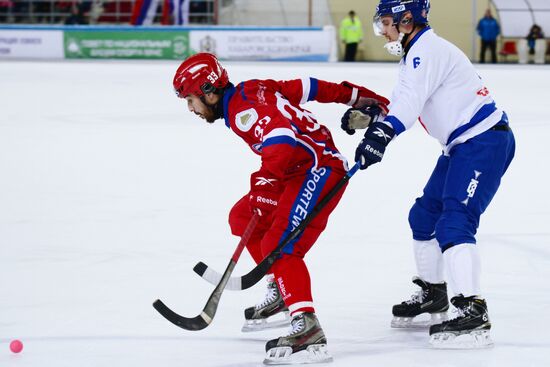 2018 Bandy World Championship. Russia vs. Finland
