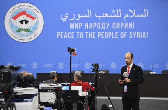 Sochi hosts Syrian National Dialogue Congress