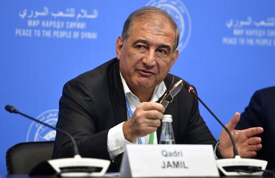 Sochi hosts Syrian National Dialogue Congress