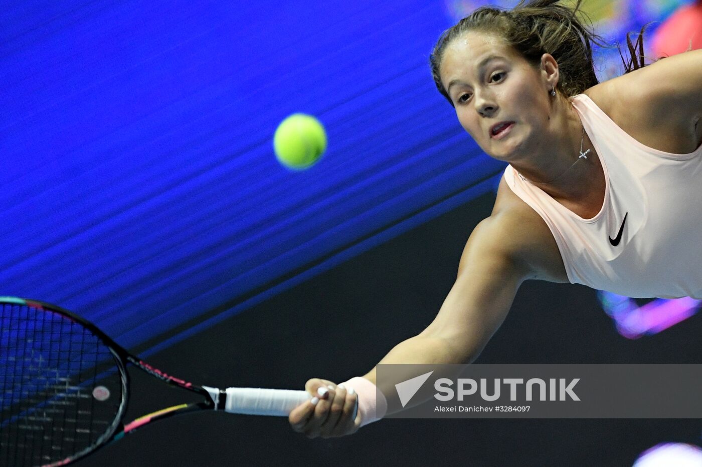 Tennis. St. Petersburg Ladies Trophy 2018. Day four