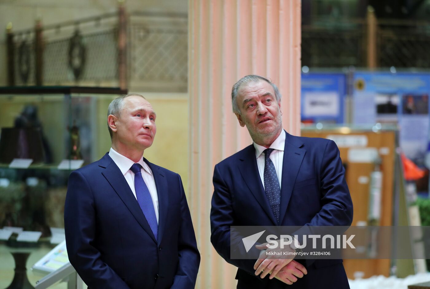President Vladimir Putin visits Russia's National Defense Control Center