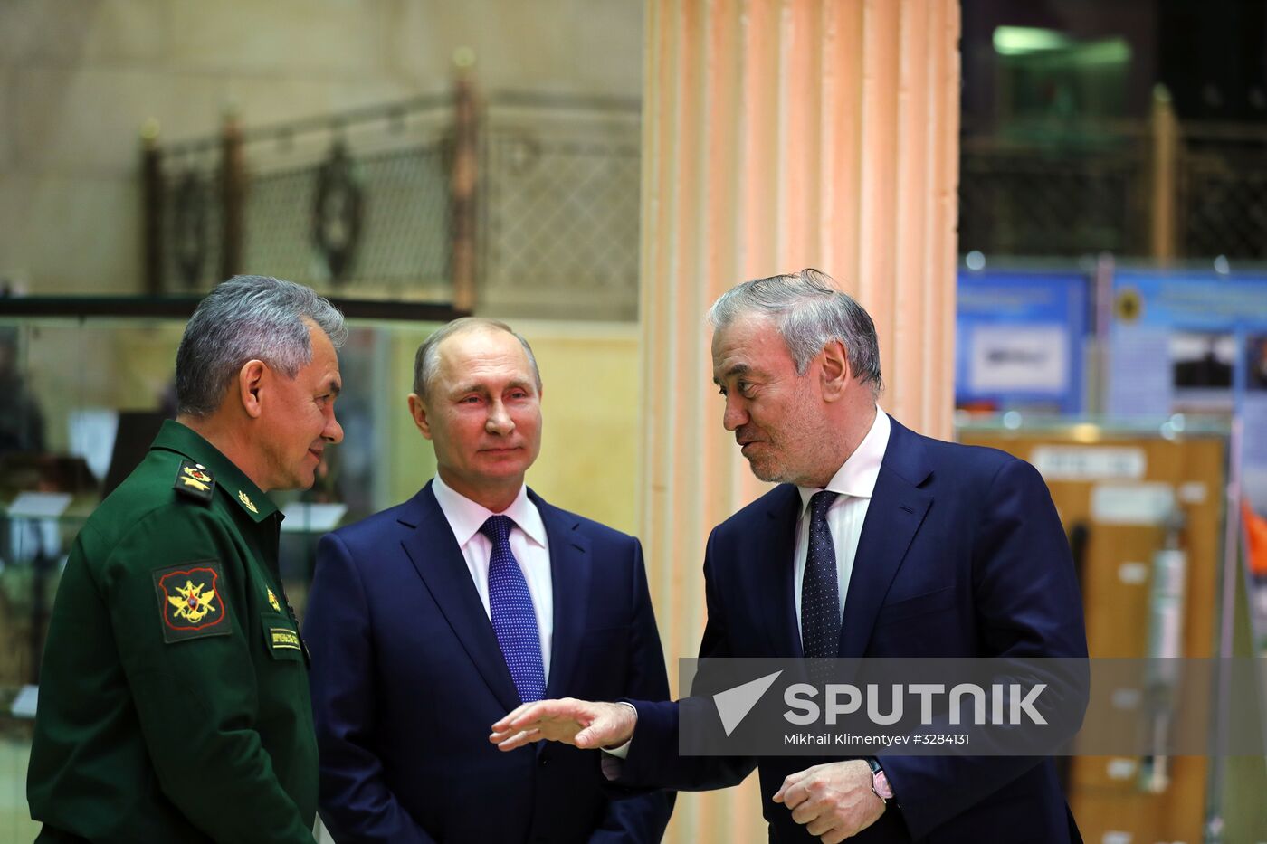 President Vladimir Putin visits Russia's National Defense Control Center