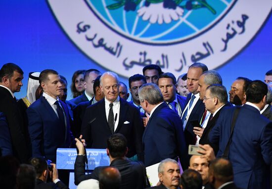 Sochi hosts Syrian National Dialogue Congress