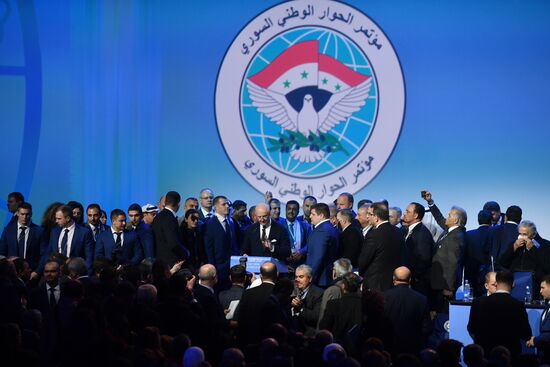 Sochi hosts Syrian National Dialogue Congress