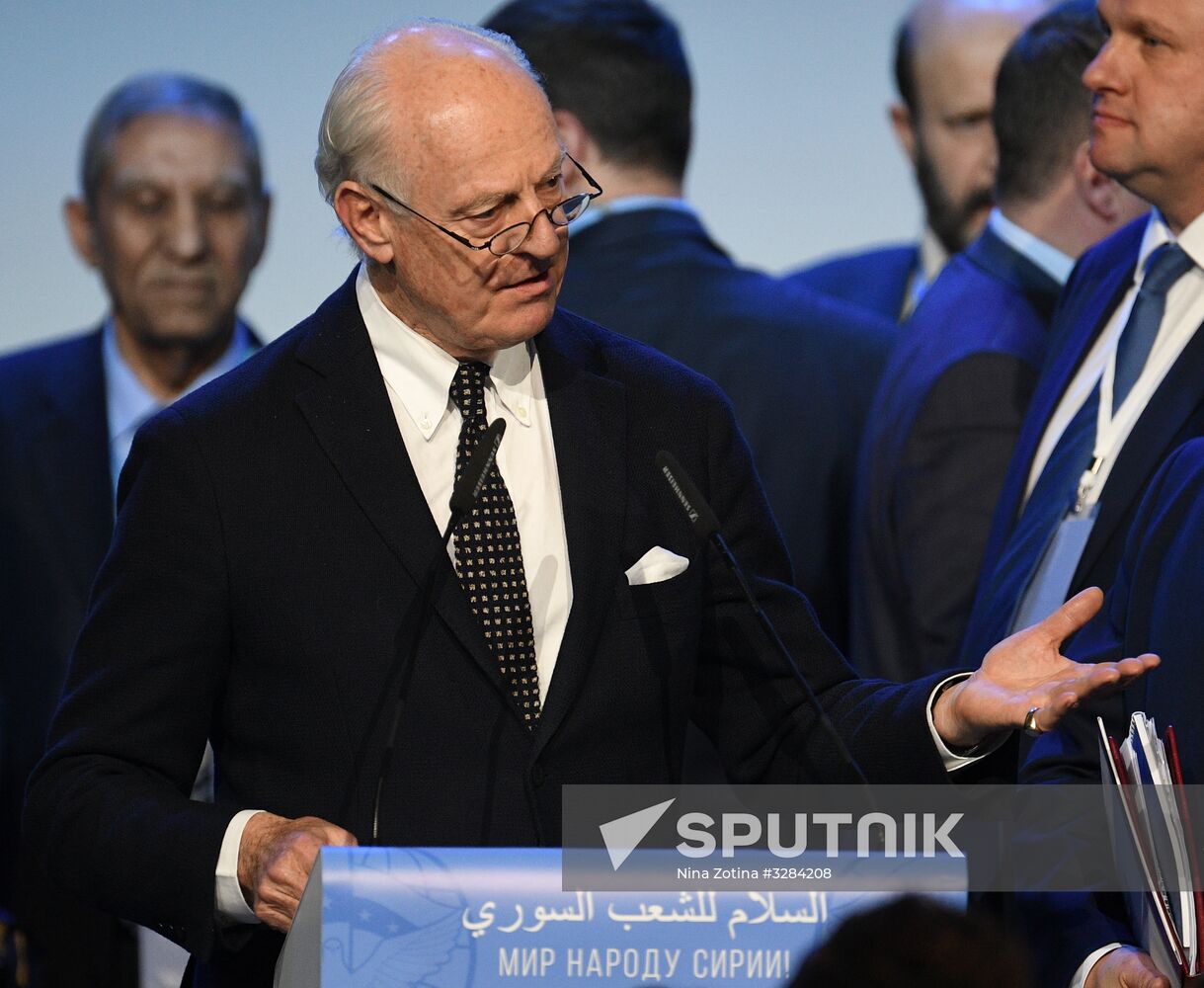 Sochi hosts Syrian National Dialogue Congress
