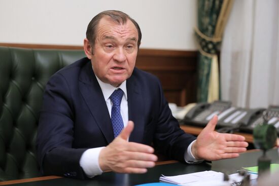 Interview by Deputy Moscow Mayor Pyotr Biryukov