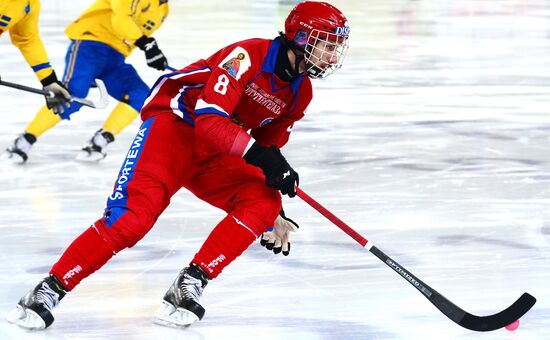 2018 Bandy World Championship. Russia vs. Sweden