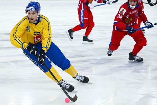 2018 Bandy World Championship. Russia vs. Sweden
