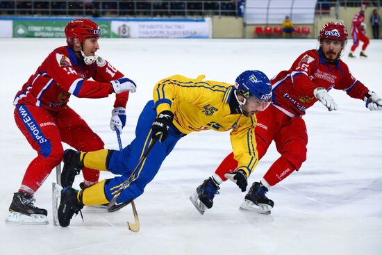 2018 Bandy World Championship. Russia vs. Sweden
