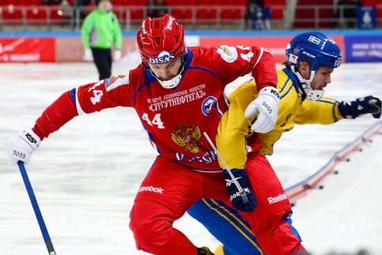 2018 Bandy World Championship. Russia vs. Sweden