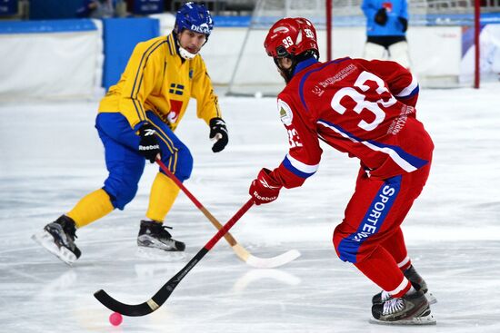 2018 Bandy World Championship. Russia vs. Sweden