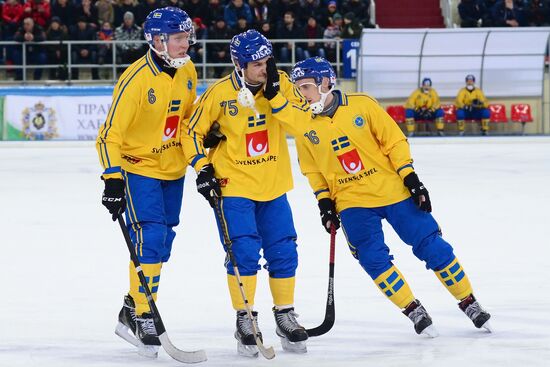 2018 Bandy World Championship. Russia vs. Sweden