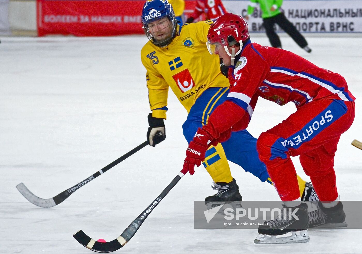 2018 Bandy World Championship. Russia vs. Sweden