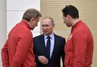 President Vladimir Putin meets with Russian athletes competing in 23rd Winter Olympic Games in PyeongChang