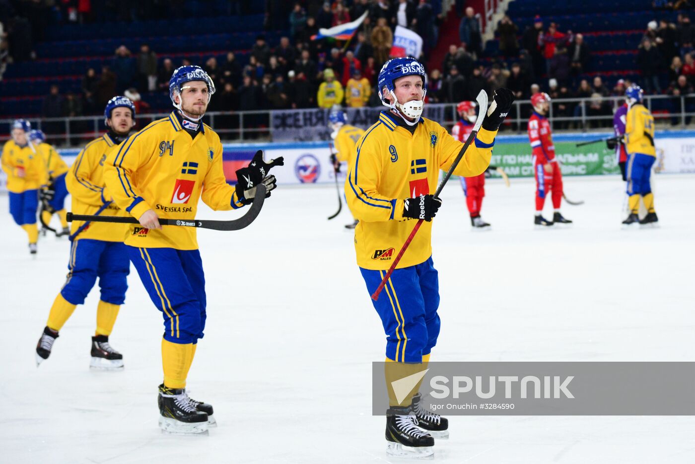 2018 Bandy World Championship. Russia vs. Sweden