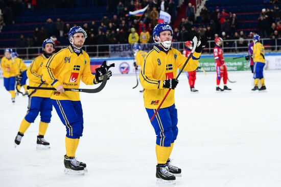 2018 Bandy World Championship. Russia vs. Sweden