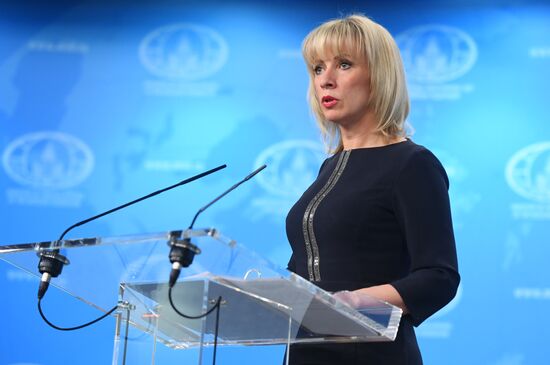 Briefing by Foreign Ministry Spokesperson Maria Zakharova