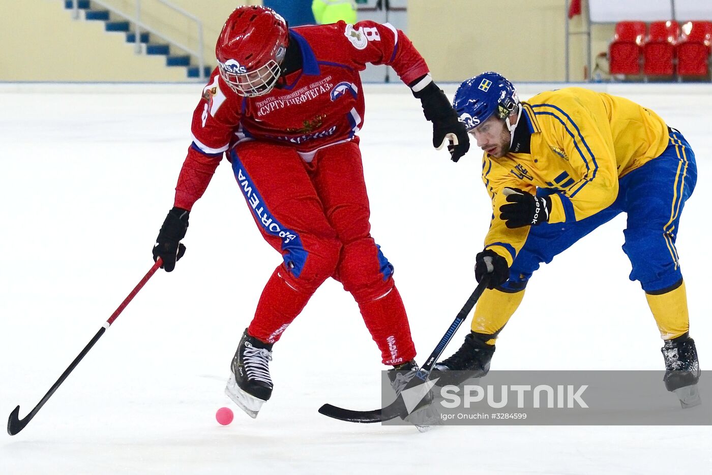 2018 Bandy World Championship. Russia vs. Sweden