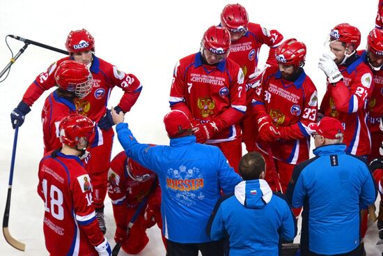 2018 Bandy World Championship. Russia vs. Sweden