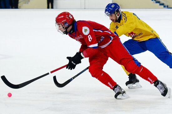 2018 Bandy World Championship. Russia vs. Sweden