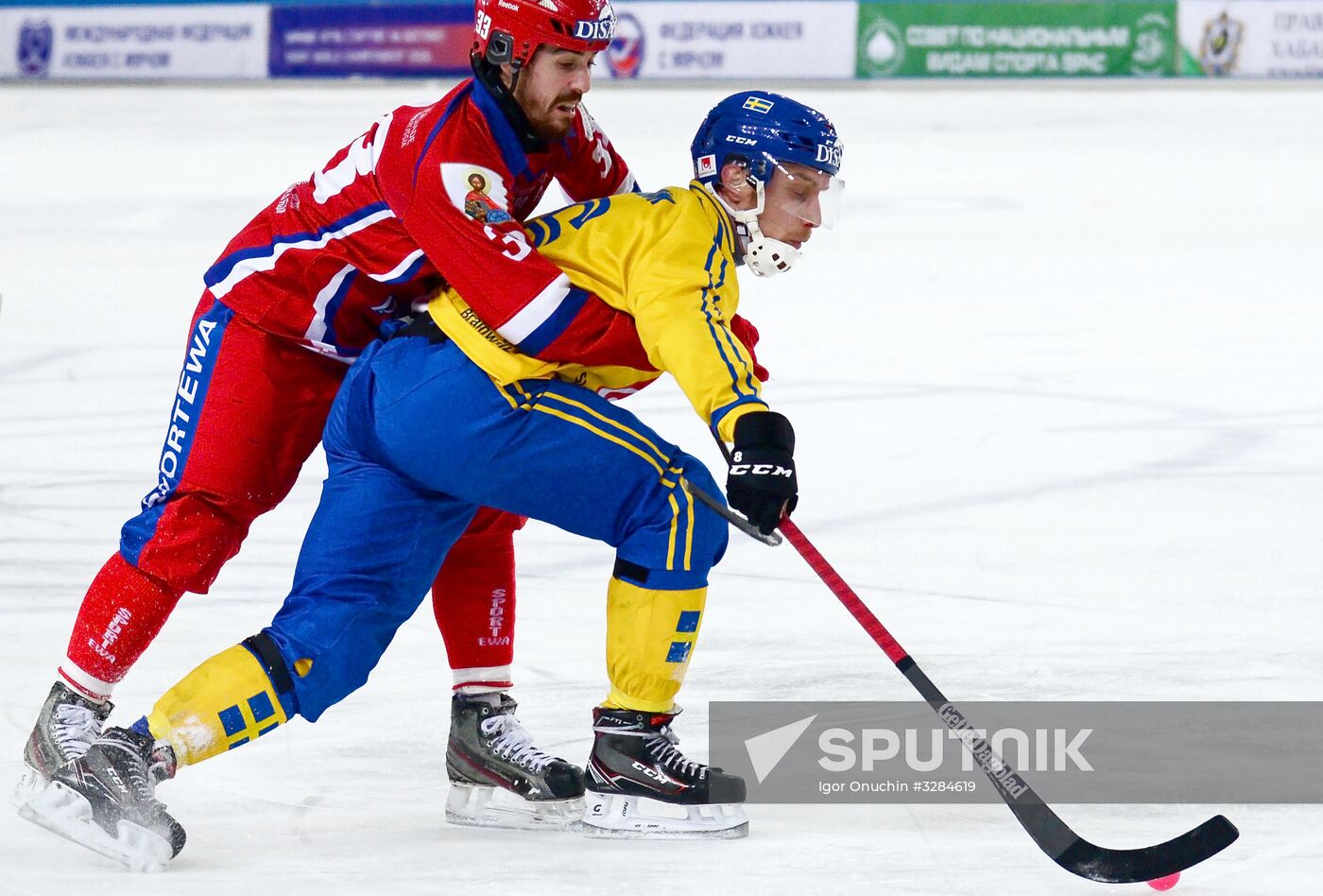 2018 Bandy World Championship. Russia vs. Sweden