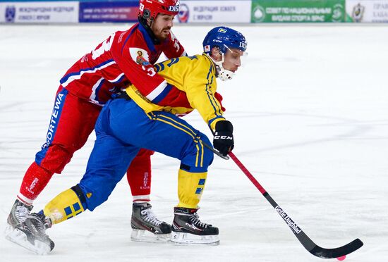 2018 Bandy World Championship. Russia vs. Sweden