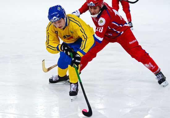 2018 Bandy World Championship. Russia vs. Sweden