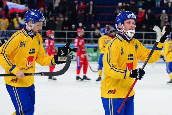 2018 Bandy World Championship. Russia vs. Sweden