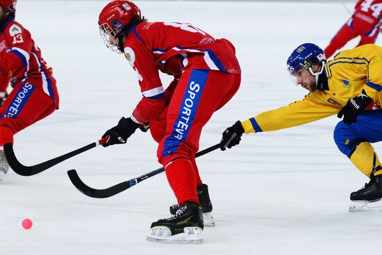 2018 Bandy World Championship. Russia vs. Sweden