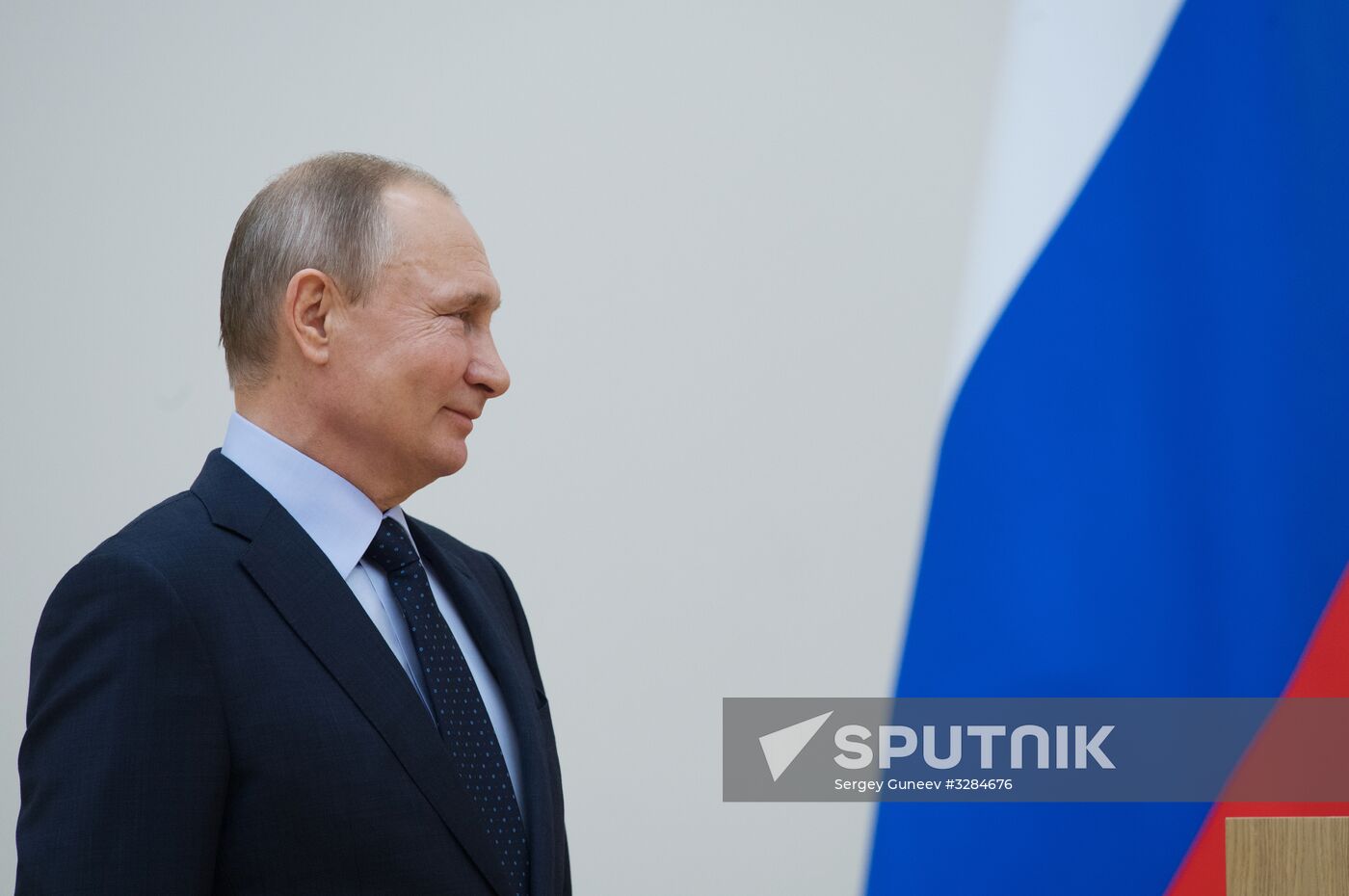 President Vladimir Putin meets with Russian athletes competing in 23rd Winter Olympic Games in PyeongChang