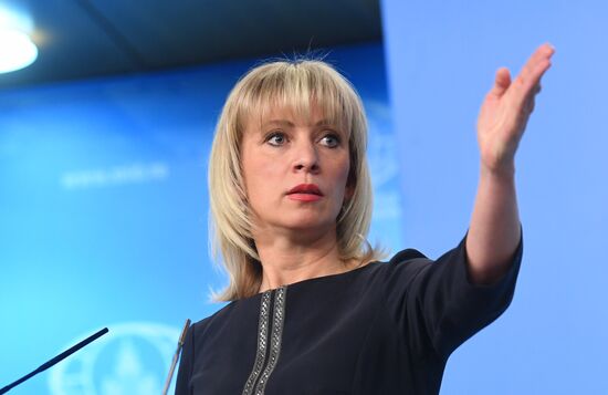Briefing by Foreign Ministry Spokesperson Maria Zakharova