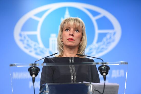 Briefing by Foreign Ministry Spokesperson Maria Zakharova