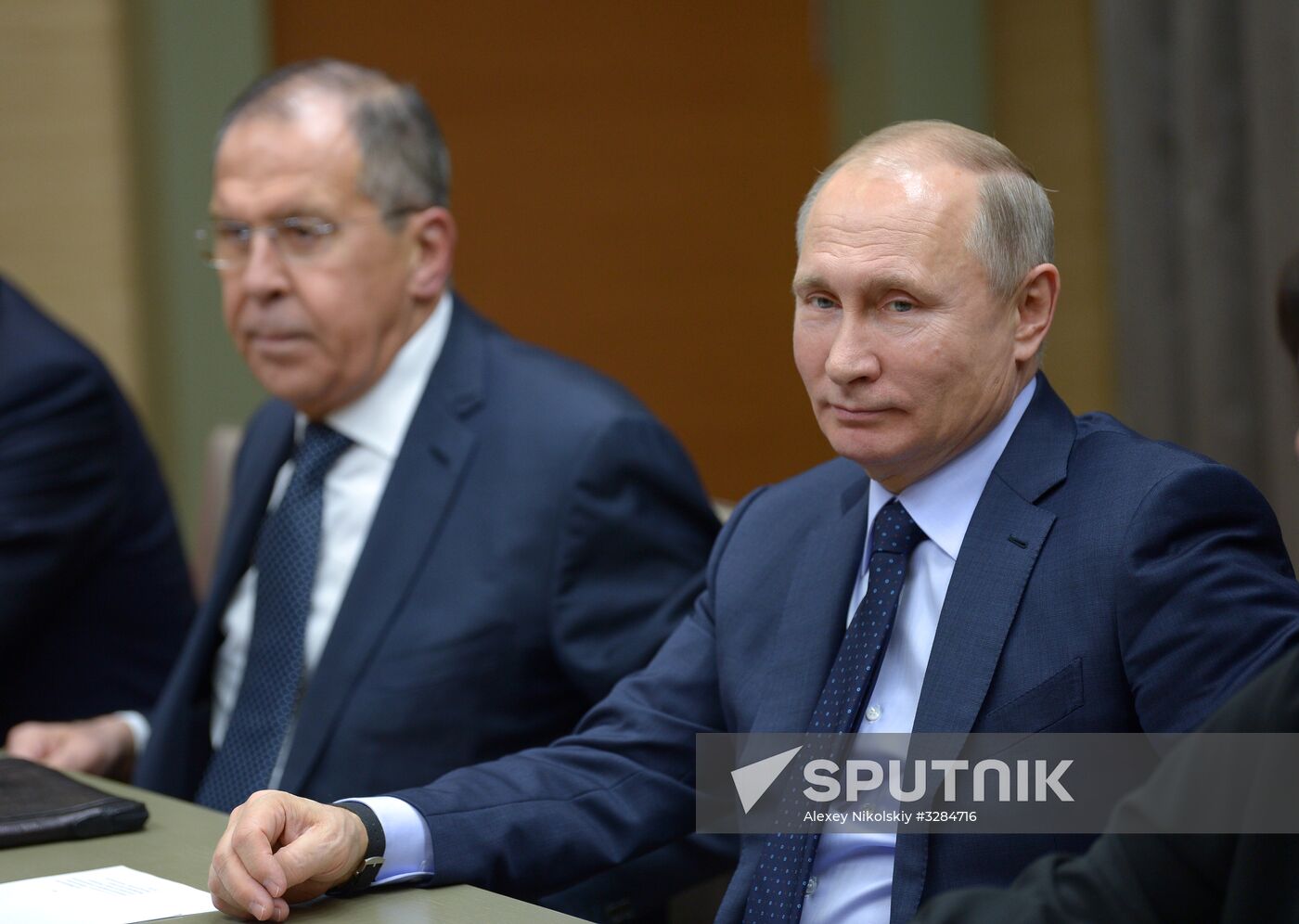 President Vladimir Putin meets with Prime Minister of Belgium Charles Michel