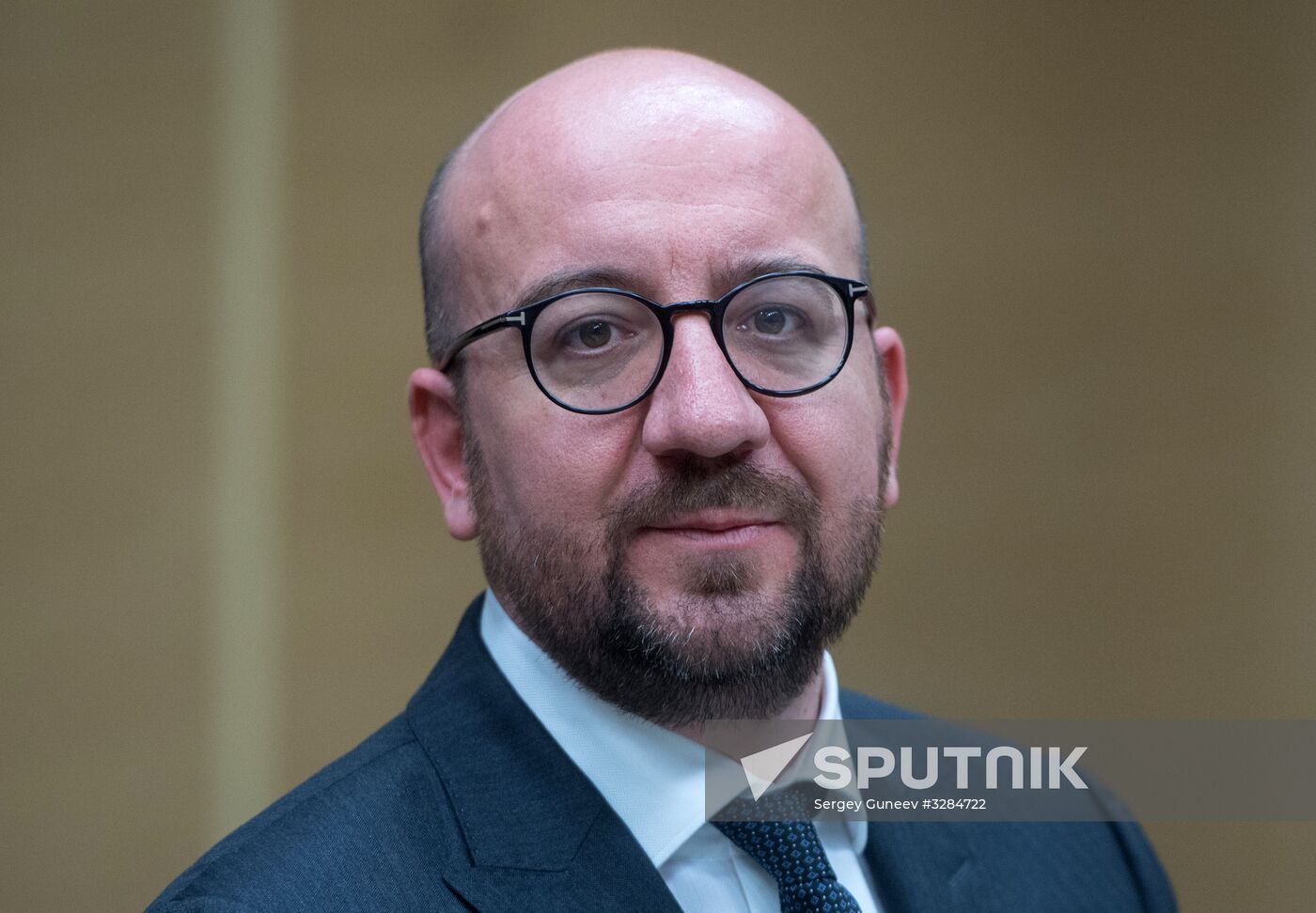 President Vladimir Putin meets with Prime Minister of Belgium Charles Michel