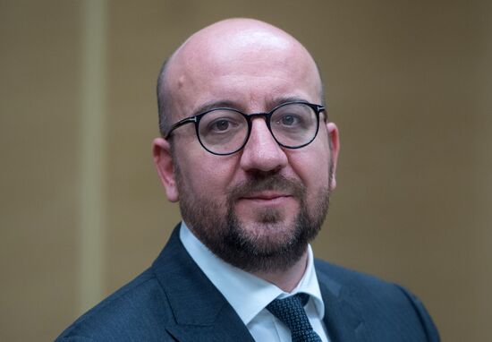 President Vladimir Putin meets with Prime Minister of Belgium Charles Michel