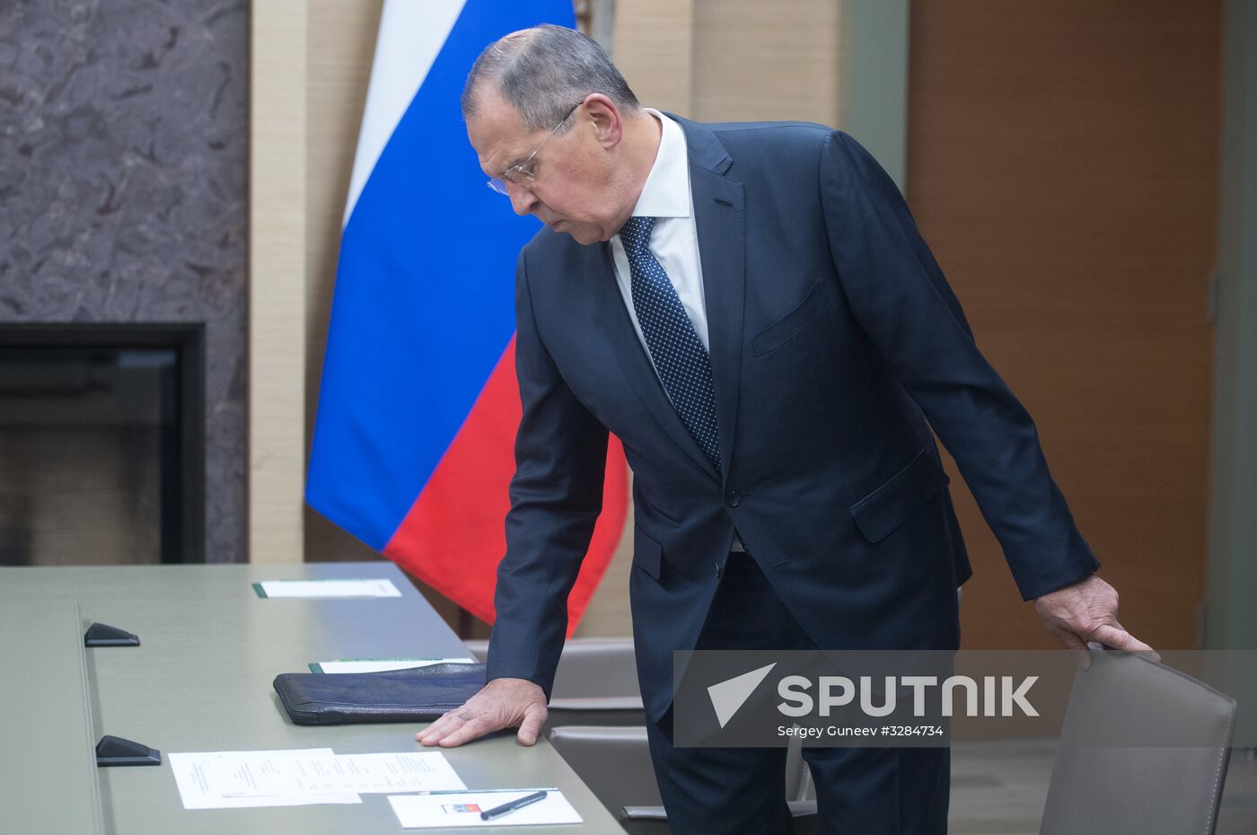 President Vladimir Putin meets with Prime Minister of Belgium Charles Michel