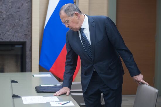 President Vladimir Putin meets with Prime Minister of Belgium Charles Michel