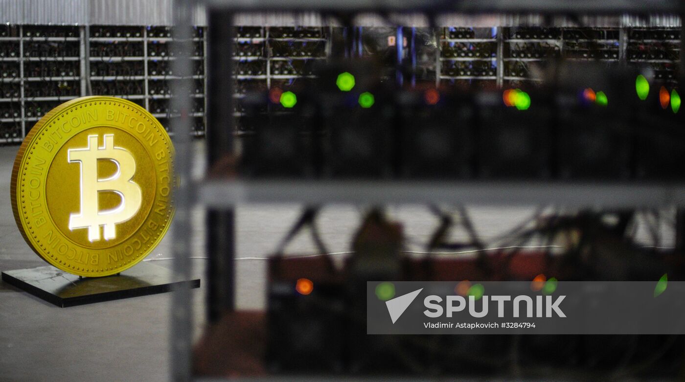 Crypto mining farm at Moscow Science Park