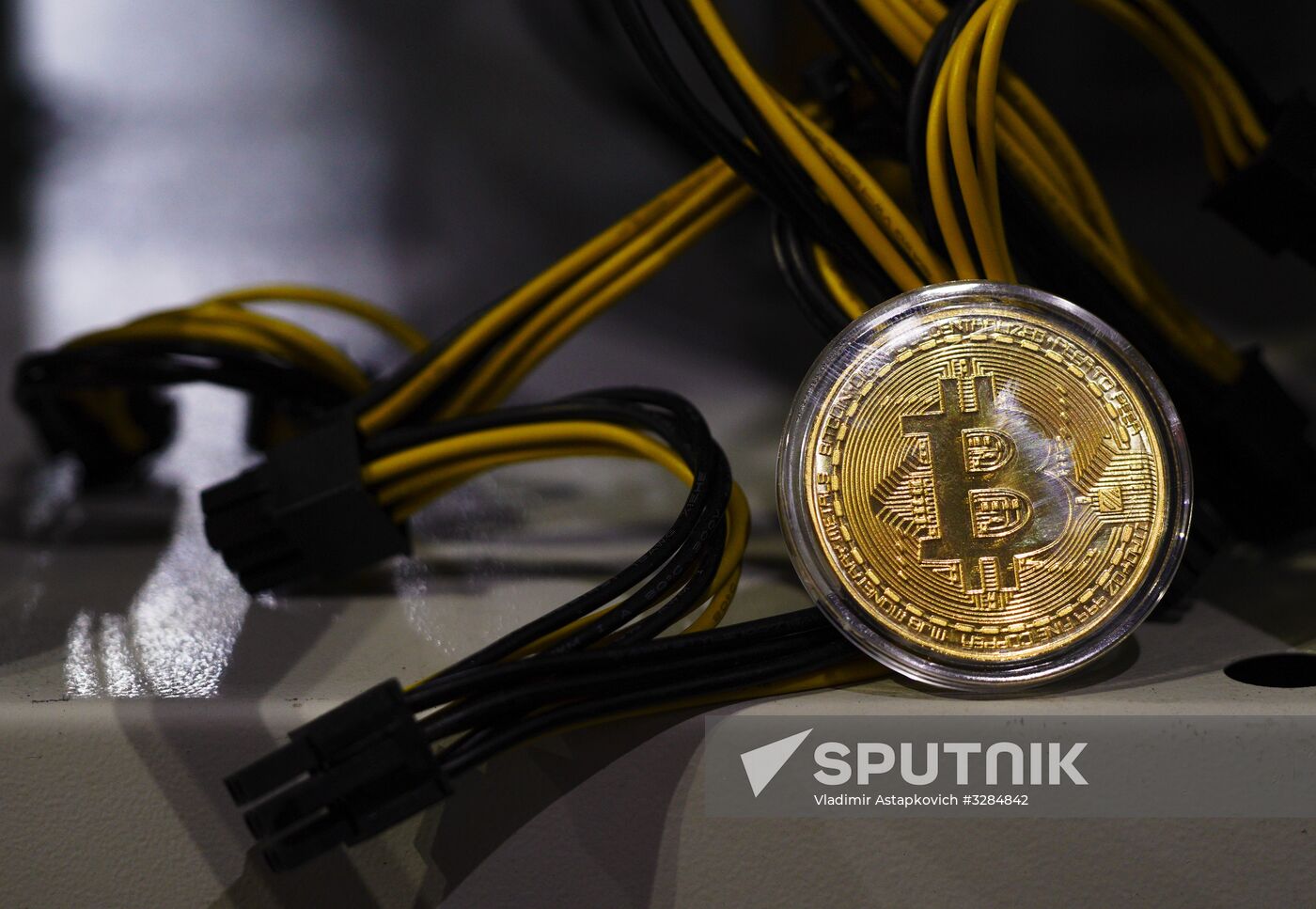 Crypto mining farm at Moscow Science Park
